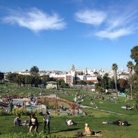 Photo taken at Dolores Park Raven Nest by Adrian C. on 10/13/2012