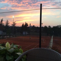 Photo taken at Tennis Club Grocka by Marija V. on 8/6/2015