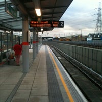 Photo taken at Star Lane DLR Station by Simon P. on 11/4/2012