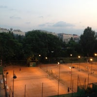 Photo taken at Tennis Club de Paris by Jenia B. on 7/10/2013
