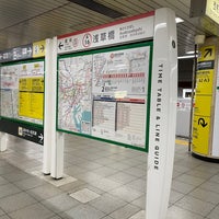 Photo taken at Asakusa Line Asakusabashi Station (A16) by くるり on 8/13/2023