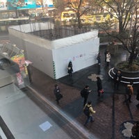 Photo taken at Smoking Area - Hachiko Square by Papa P. on 12/1/2016