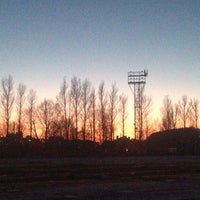 Photo taken at Стадион «Крылья Советов» by Orsini on 3/17/2015