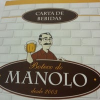 Photo taken at Boteco do Manolo by Eder C. on 11/2/2012