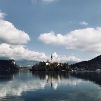 Photo taken at Lake Bled by Kaan on 10/10/2017