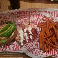 Photo taken at Smashburger by Meridith H. on 4/5/2014