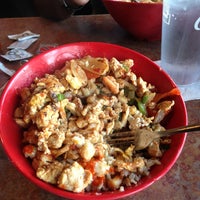 Photo taken at Genghis Grill by Justin V. on 4/5/2013