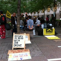 Photo taken at Occupy Wall Street by justinstoned on 9/20/2013
