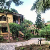 Photo taken at Sapana Village Lodge by Brian D. on 9/28/2012
