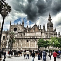 Photo taken at Seville Cathedral by Anna B. on 4/30/2013