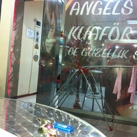 Photo taken at Angels Bayan kuaförü by Xsnopdog on 11/30/2012