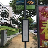 Photo taken at Bus Stop 66379 (Blk 206) by Tiffany G. on 1/31/2017