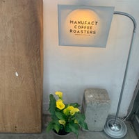 Photo taken at MANUFACT COFFEE ROASTERS by Sejin S. on 3/14/2023