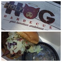 Photo taken at Holy Hog Barbeque by Andrew F. on 10/22/2014