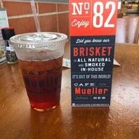 Photo taken at Café Mueller by H-E-B by Eric W. on 7/21/2018