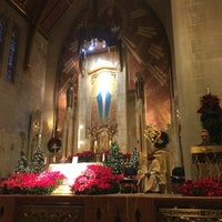 Photo taken at Queen Of All Saints Basilica Parish by Madeleine D. on 12/24/2016
