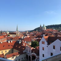 Photo taken at Palatial Gardens below Prague Castle by Jakub O. on 6/18/2021