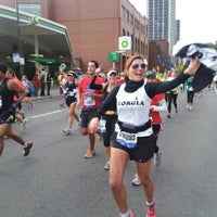 Photo taken at Bank of America Chicago Marathon by Christine S. on 10/8/2012