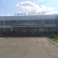 Photo taken at Gorno-Altaysk Airport (RGK) by Vartan M. on 9/19/2015