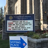 Foto diambil di St. Andrew&amp;#39;s Wesley Church oleh Ryan W. pada 10/20/2018