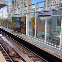 Photo taken at Metrotown SkyTrain Station by Ryan W. on 4/9/2024