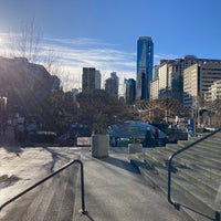 Photo taken at Robson Square by Ryan W. on 12/2/2023