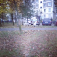 Photo taken at Остановка «Малиновка-1» by Dionys V. on 10/21/2012