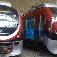 Photo taken at CCR Metrô Bahia - Estação Acesso Norte by Jefferson S. on 7/1/2014
