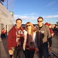 Photo taken at Colorado Rapids Supporters Terrace by KB on 10/19/2013