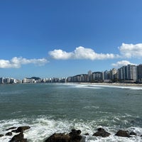 Photo taken at Guarujá by Larissa on 7/22/2021