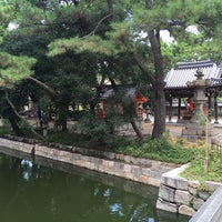 Photo taken at Sumiyoshi-taisha Shrine by Yasiru K. on 8/14/2015