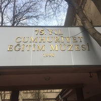 Photo taken at 75. Yıl Cumhuriyet Eğitim Müzesi by Emre B. on 2/22/2017