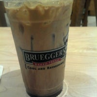 Photo taken at Bruegger&amp;#39;s by Kelly H. on 11/27/2012