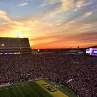 Photo taken at Tiger Stadium by Michelle D. on 10/18/2015