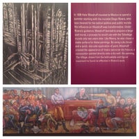 Photo taken at Rising Up: Hale Woodruff&amp;#39;s Murals at Talladega College by Katherine W. on 1/19/2015