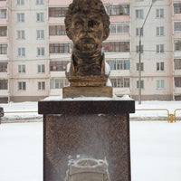 Photo taken at Памятник К. Н. Батюшкову by Дмитрий М. on 1/2/2013