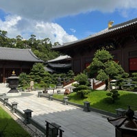 Photo taken at Chi Lin Nunnery by Max B. on 9/28/2023