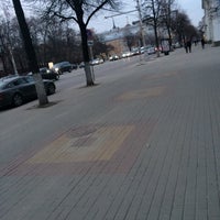 Photo taken at Памятник Платонову by Ilya Z. on 3/15/2017
