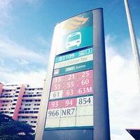 Photo taken at Bus Stop 83109 (Opp Eunos Stn) by 脇 杰. on 1/21/2013