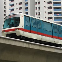 Photo taken at SMRT Trains: Bukit Panjang LRT (BPLRT) by 脇 杰. on 9/17/2013