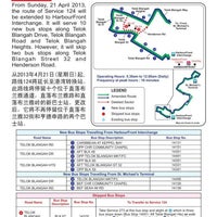 124 Bus Route Map Sbs Transit: Bus 124