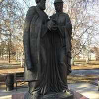 Photo taken at Памятник Петру и Февронии by Nata S. on 3/26/2017