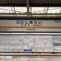 Photo taken at Nishiarai Station (TS13) by F-LINER,Express.⊿ on 4/11/2024