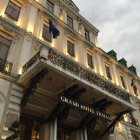 Photo taken at Grand Hotel Traian by Quixoticguide on 3/13/2020