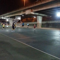 Photo taken at Basketball Court (under the highway) by Deathman J. on 11/22/2012