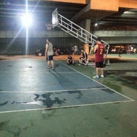 Photo taken at Basketball Court (under the highway) by Deathman J. on 11/20/2012