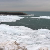 Photo taken at 12th Street Beach by Lisa P. on 2/14/2019
