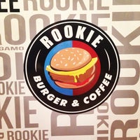 Photo taken at Rookie Burger &amp;amp; Coffee by Matteo M. on 1/24/2014