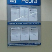 Photo taken at Tribunal Regional do Trabalho (TRT 5ª Região) by Marcos F. on 11/13/2012