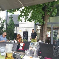 Photo taken at Café am Platz by Gerhard L. on 5/27/2017